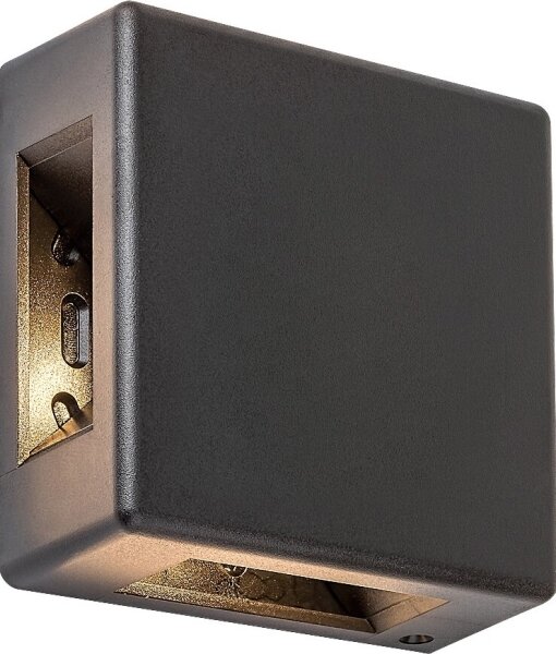 Rabalux 7317 - Applique LED per esterni LIPPA LED/6W/230V IP54 nero