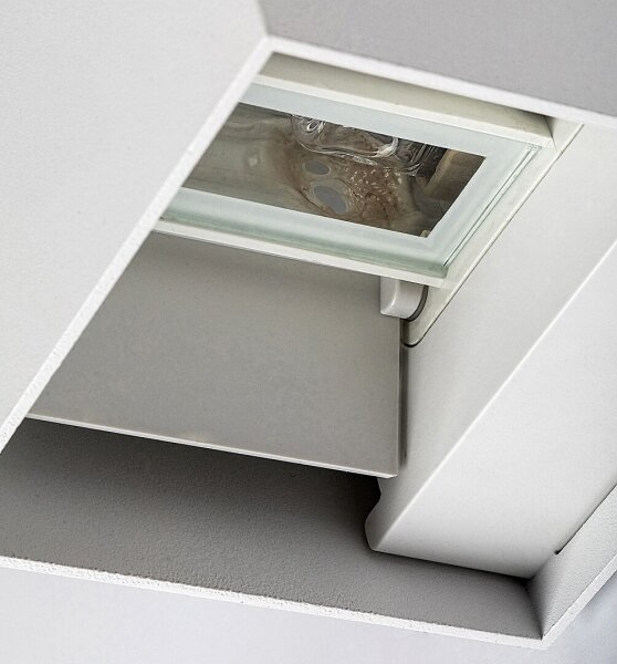 Rabalux 7397 - Applique da esterno SOLIN 1xG9/42W/230V IP54 bianco
