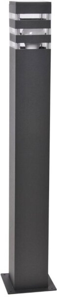 Lampada da esterno con sensore TEKSAS 1xE27/12W/230V IP44 74 cm antracite
