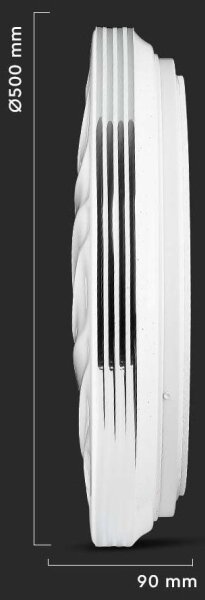 Plafoniera LED dimmerabile LED/60W/230V 3000K/4000K/6500K + +TC