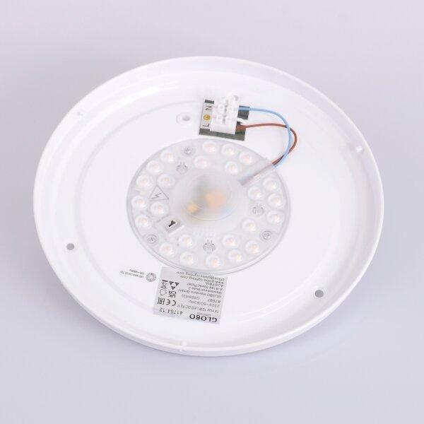 Globo 41764-12 - Plafoniera LED BRUNO LED/12W/230V 307 mm 3000/4500/6000K