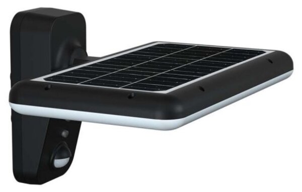Lampada solare da parete LED con sensore 15W 3,2V 4000K/6000K IP65 nera