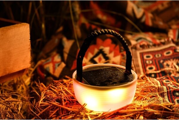 Immax 08493L - Lampada portatile a LED RGB ricaricabile a energia solare LED/10W/5V 3600 mAh IP65