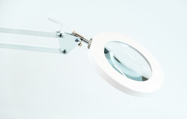 Brilagi - Lampada da tavolo LED dimmerabile con una lente d'ingrandimento LED/12W/5V 3000/4200/6000K bianco