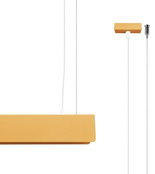 Sollux SL.1396 - Lampadario LED a sospensione con filo SPARK 1xG13/8,5W/230V oro