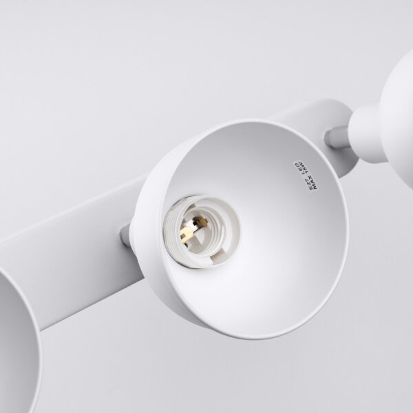 Sollux SL.1315 - Faretto ELBA 3xE27/15W/230V bianco