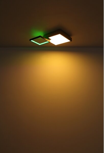 Globo 41392-21 - Lampada dimmerabile LED RGBW JACKY LED/21W/230V+LED/3W + DO