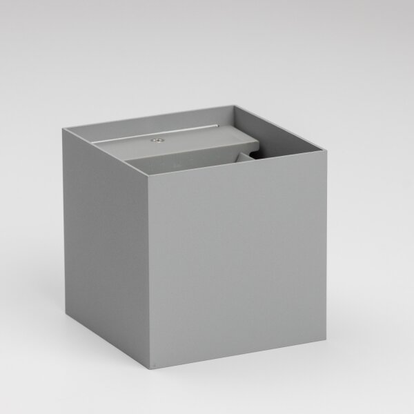 Brilagi - Applique a LED da esterno CUBE LED/6W/230V grigio IP54