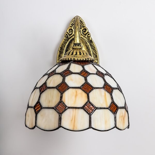 Brilagi - Lampada da parete in stile Tiffany DORAN 1xE27/40W/230V