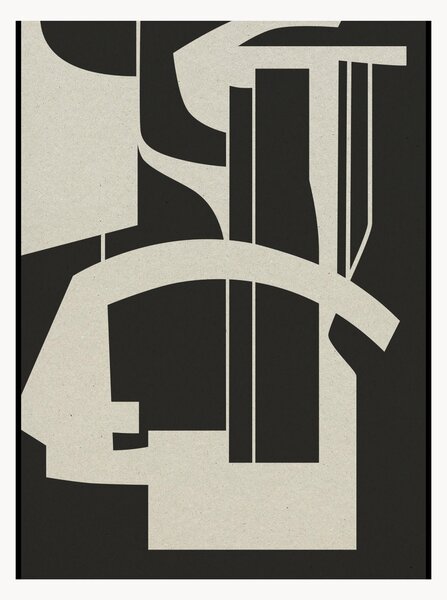 Stampa digitale incorniciata Silhouette