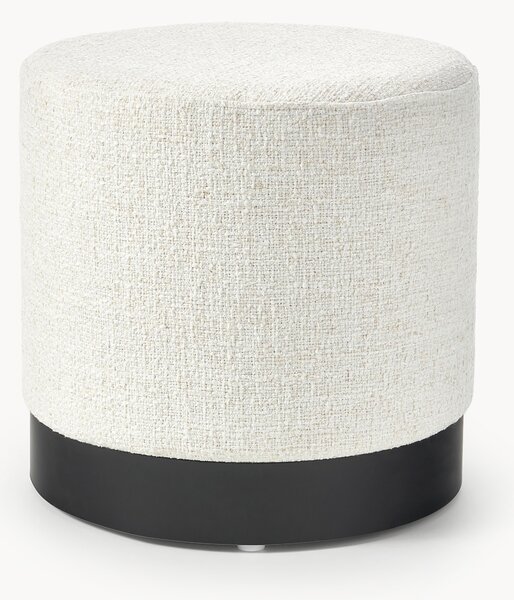 Pouf in bouclé Orchid