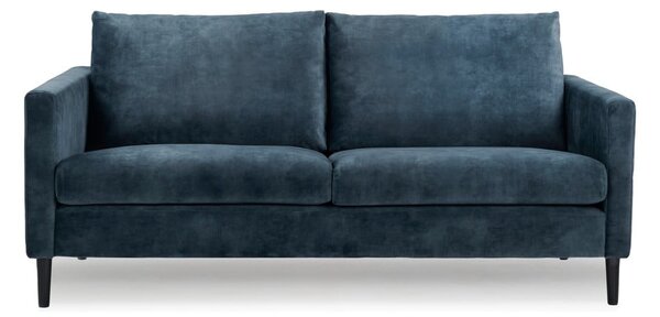 Divano in velluto blu scuro 153 cm Adagio - Scandic