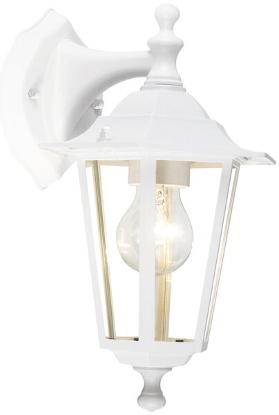 Lampada da esterno a sospensione Crown, bianca