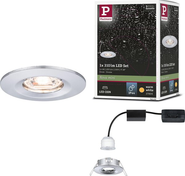 Paulmann Lampada da incasso LED Nova Mini a luce singola fissa