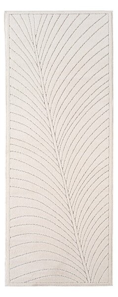 Passatoia da interno ed esterno color crema 80x250 cm Nova 1204 – Ayyildiz Carpets
