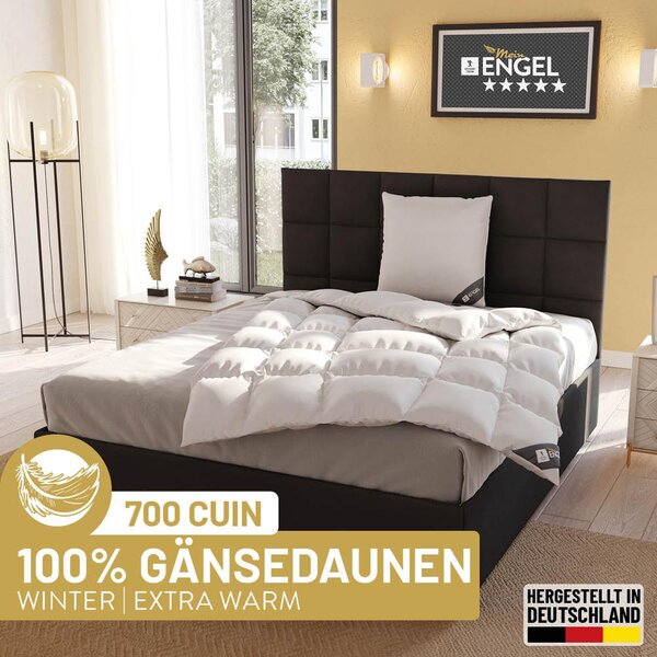 Piumino Spessarttraum Mein Engel Imbottitura: 100% piumino d'oca Rivestimento: 100% cotone Dimensioni 135x200 cm Spessore EXTRA CALDO