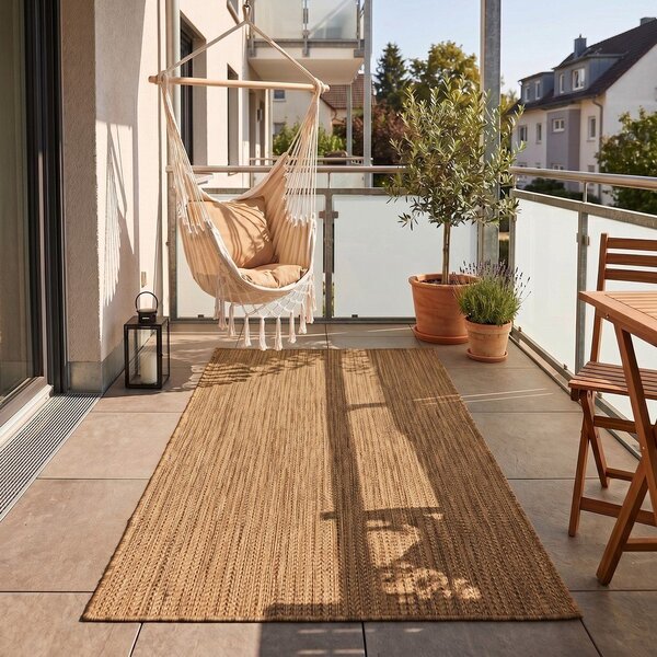 Tappeto da interno/esterno marrone 80x150 cm Mira 1450 – Ayyildiz Carpets