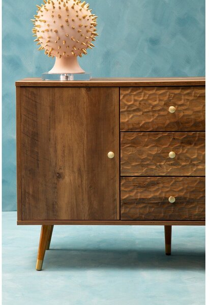 Credenza colore naturale scuro 114x70x39 cm Frida – Premier Housewares