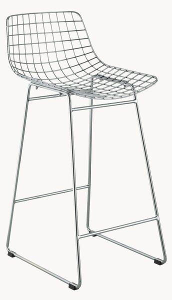 Sedia da bar in metallo Wire