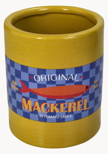 Portavaso in ceramica Mackerel