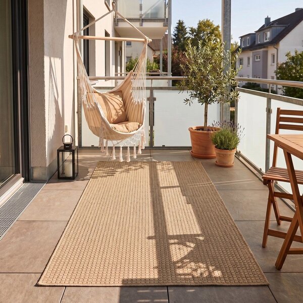 Tappeto da interno/esterno beige 80x150 cm Mira 1450 – Ayyildiz Carpets