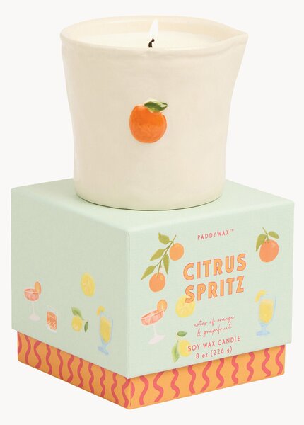 Candela profumata in ceramica Orange (Citrus Spritz)