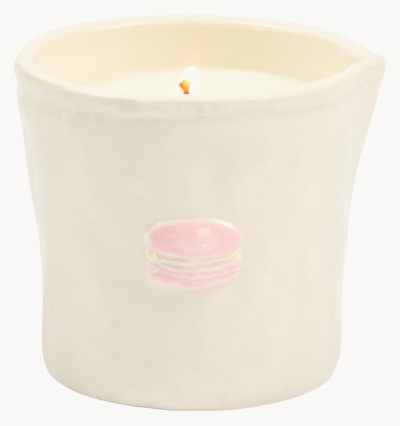 Candela profumata in ceramica Macaron (ambra, pistacchio)