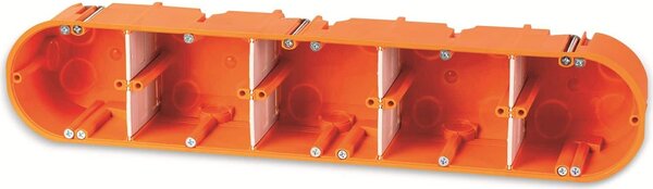 F-TRONIC scatola da parete per cavità, Ø 68 mm, P 60 mm, a 5 vie, solida