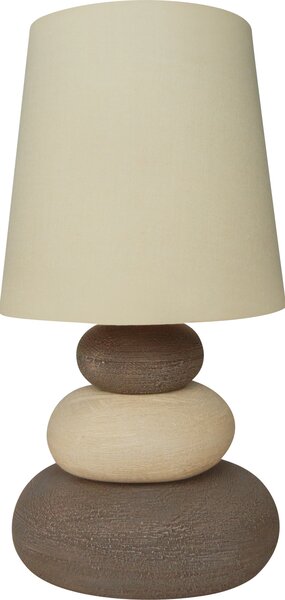 Näve 3045227 Lampada da tavolo in tessuto ; Colore: Naturale