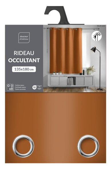 Tenda oscurante color terracotta 135x180 cm Occult – douceur d'intérieur