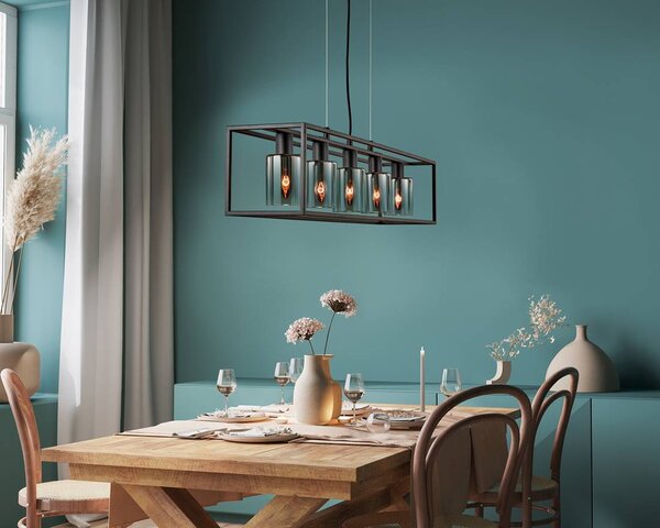 Honsel Lampada a sospensione Iska 5 flame