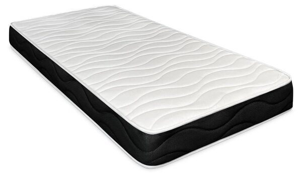 Materasso in viscoelastico reversibile, 135 x 200 cm, adatto per l'uso in inverno e in estate