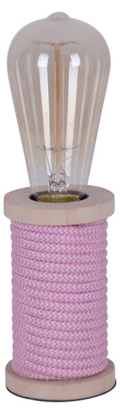 Lampada da tavolo Max E27 Ø7cm Rosa