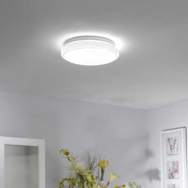 Plafoniera LED, dimmerabile, telecomando, app, P 35 cm