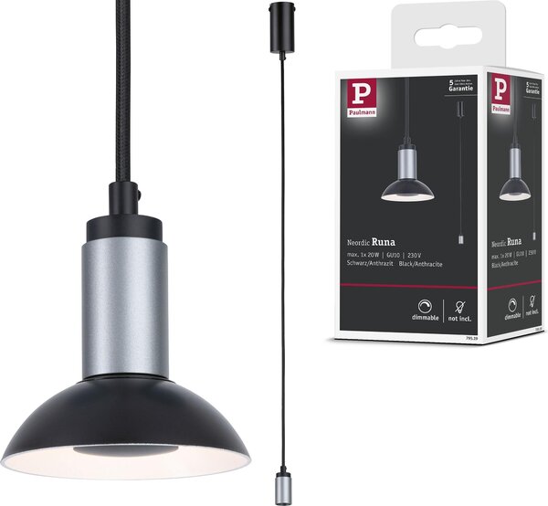 Paulmann Neordic lampada a sospensione Runa