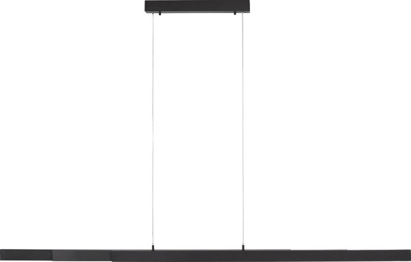 Lampadario a LED LUZI antracite 39 W, bianco caldo, 3315 lm, metallo, dimensioni: 180 x 165 x 5,5 cm, IP20, Leuchten Direkt