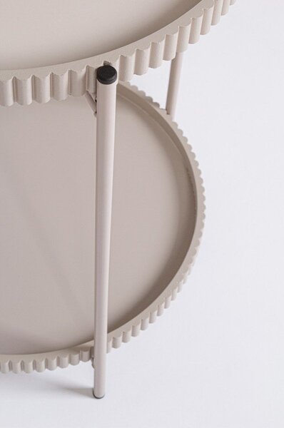 Tavolino rotondo in metallo ø 42 cm Herdys – Yes Everyday