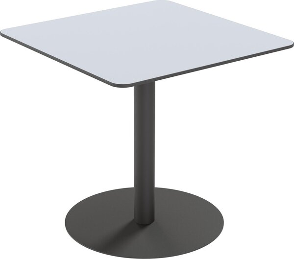 Tavolino da bistrot Cross TRCROS8080M.02 80x80x75 cm grigio