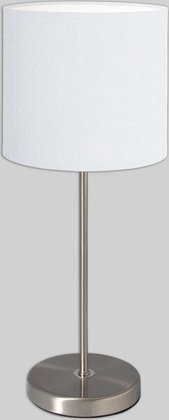 Lampada da tavolo Näve; colore: bianco, cromo, 3112023