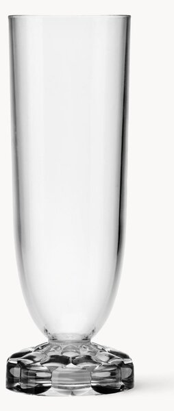 Bicchieri spumante con motivo strutturato Jellies 4 pz