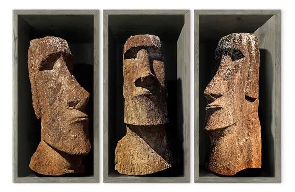 Quadro moderno Moai (Isola di Pasqua)