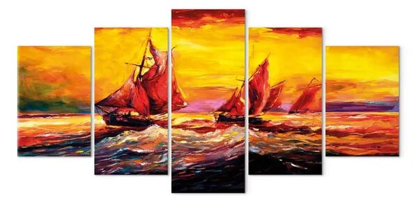 Quadro moderno Regata al sole