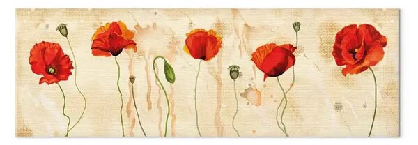 Quadro Lacrime di papaveri