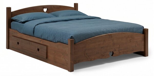Letto Cuore con cassetto