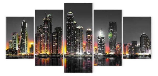 Quadro contemporaneo Città del deserto