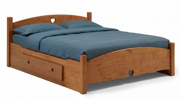 Letto Cuore con cassetto