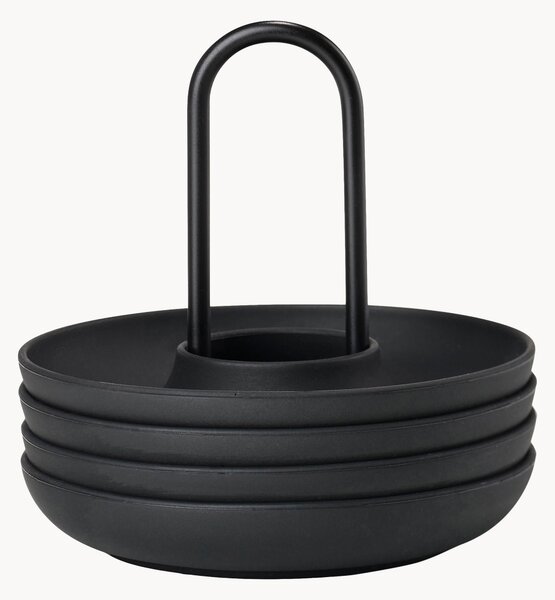 Portauova con supporto Singles, set da 4