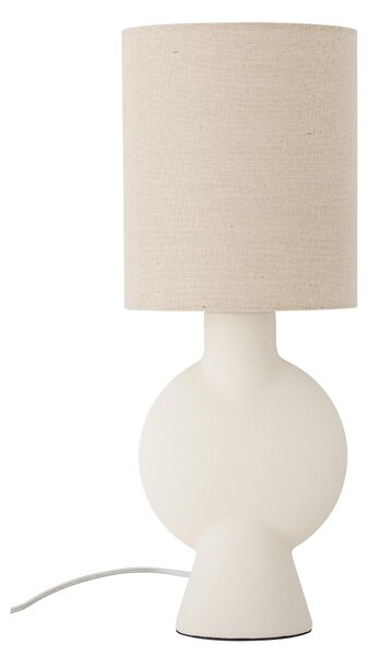 BLOOMINGVILLE | Lampada da tavolo Sergio, bianca, in Vetroceramica | Diametro 21 cm, altezza 55 cm | 82058599