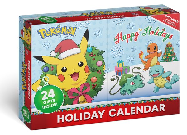 Calendario dell'Avvento Pokémon Calendario dell'Avvento 2020 con 16 figure