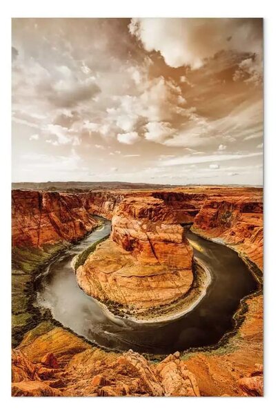 Quadro moderno Horseshoe Bend - meandro fluviale Colorado